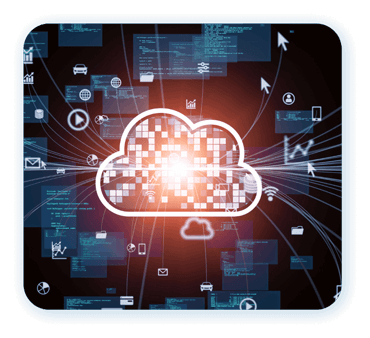 Cloud computing graphic